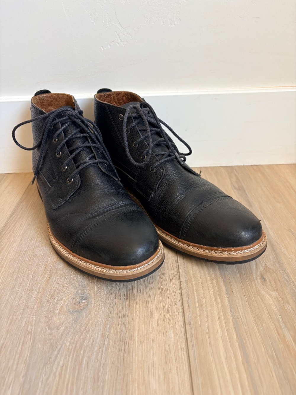 Timberland Men's West Haven Leather Waterproof Chukka Boots Black Size 9